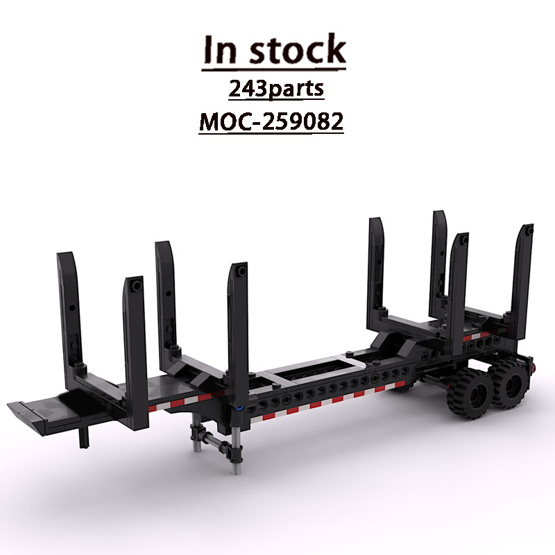 Farming Agriculture Model - MOC-259082 都市農場農業伐採トレーラービルディングブロックモデル 243 パーツ男の子子供の誕生日ビルディングブロックおもちゃギフト