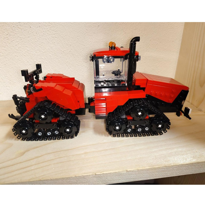 Farming Agriculture Model - MOC-260750 都市農場農業用トラクター ビルディングブロックモデル、793パーツ、MOC 男の子子供の誕生日おもちゃギフト