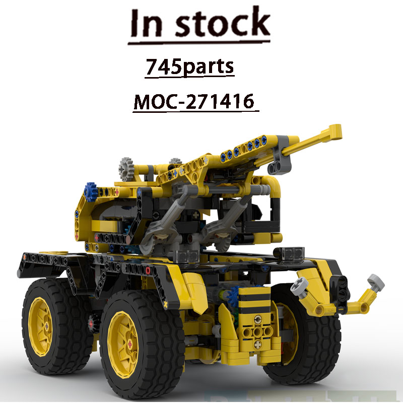 Agriculture Farming Education - MOC-271416 農場農業全地形クレーンビルディングブロックセット 745 パーツ大人の誕生日カスタム教育玩具ギフト