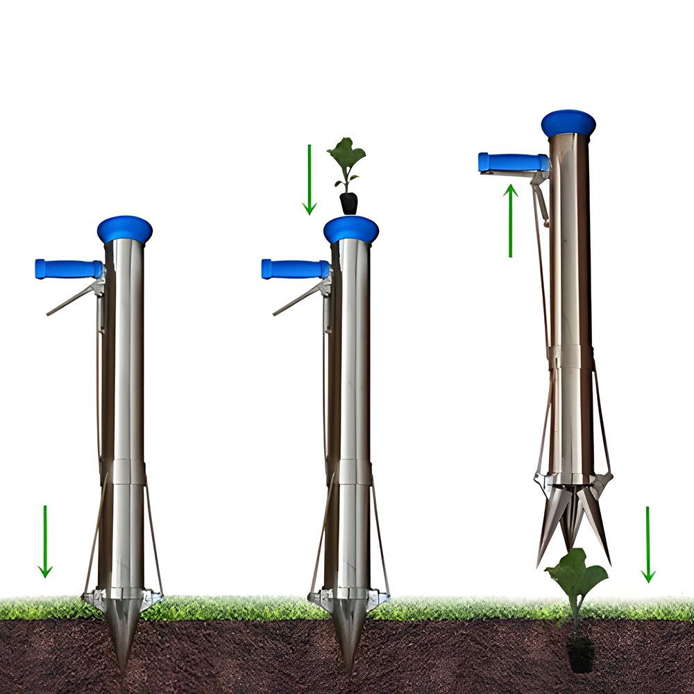 Vegetable Transplanter - 女性のためのシードツール,苗,野菜の板,ハーブの植物,手でいる,新しい
