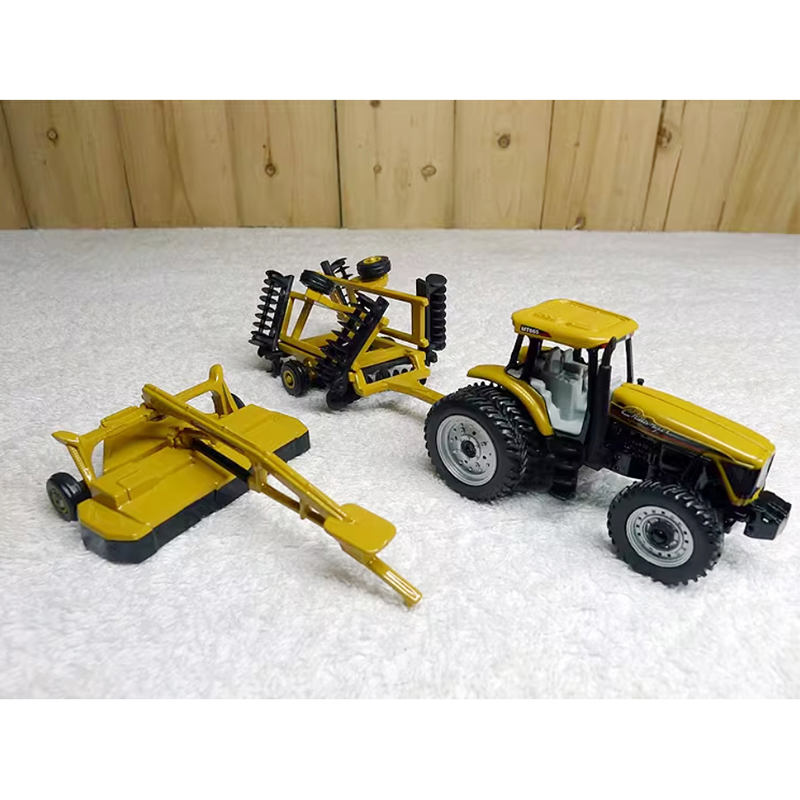 Farming Agriculture Model - ERTL ダイキャスト 1:64 スケールチャレンジャートラクターファームセット合金農業モデル大人の少年グッズお土産ギフト静的ディスプレイ