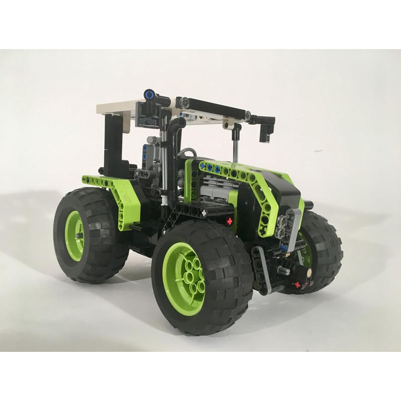 Farming Agriculture Model - MOC-97333 都市農場農業トラクター ビルディングブロックモデル 660 パーツ MOC