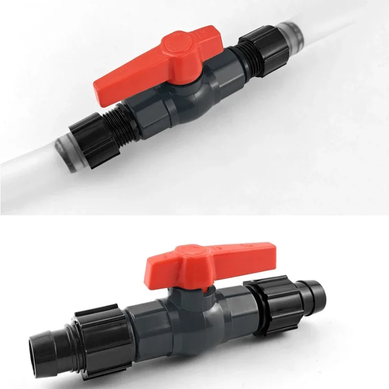 Aquaculture Aerator Pump - 16 ミリメートル/20 ミリメートル水族館空気水レギュレータフローチューブパイプディバイダー調整可能なウォーターポンプフィルター容量制御バルブ大型