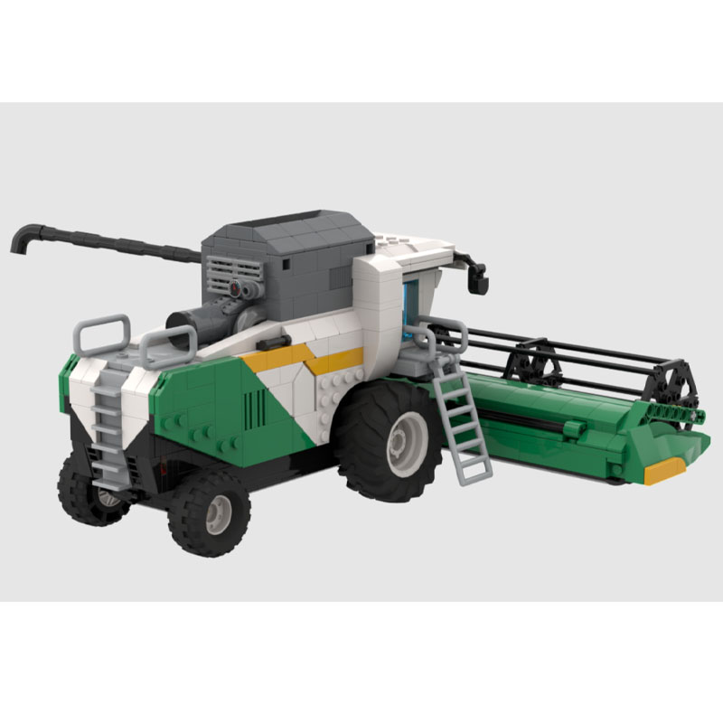 Farming Agriculture Model - MOC-188986 シティファーム農業用コンバインハーベスタービルディングブロックモデル 780 パーツ男の子子供の誕生日クリスマスおもちゃギフト