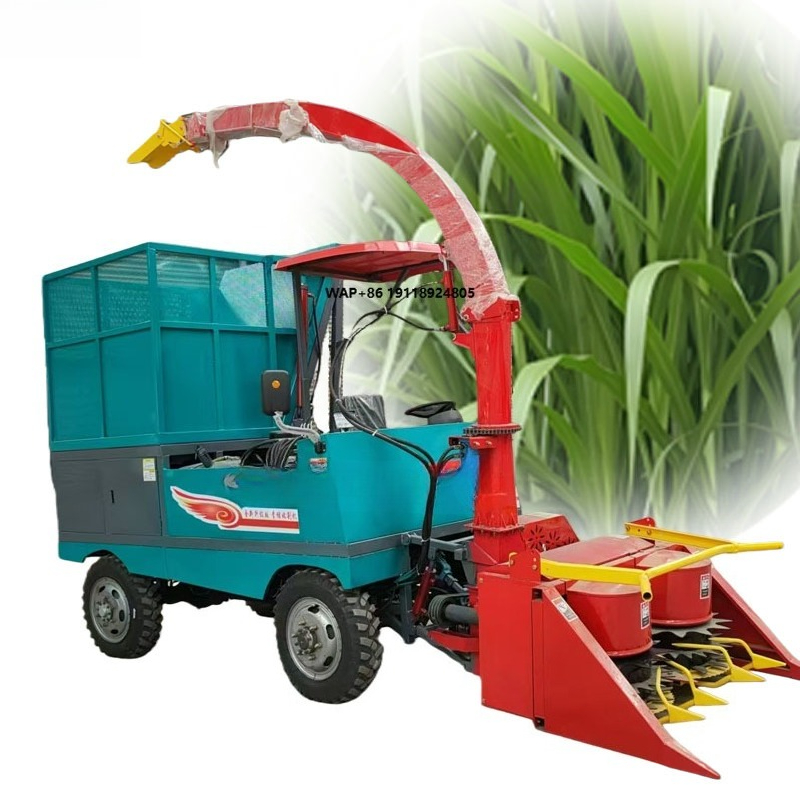 Agriculture Farming Usa - 農業用サイレージハーベスター、動力付きクローラー式牧草ハーベスター、トラクター駆動の農場用飼料機械