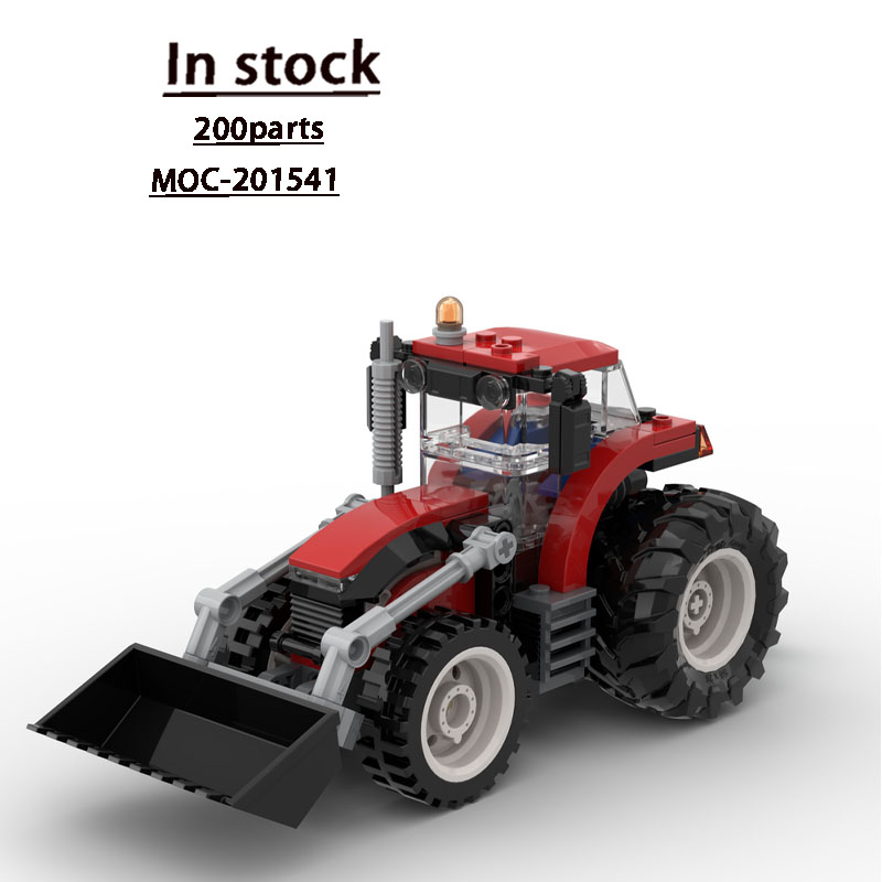 Farming Agriculture Model - MOC-201541 シティファーム農業トラクター ビルディングブロックモデル 200 パーツ MOC