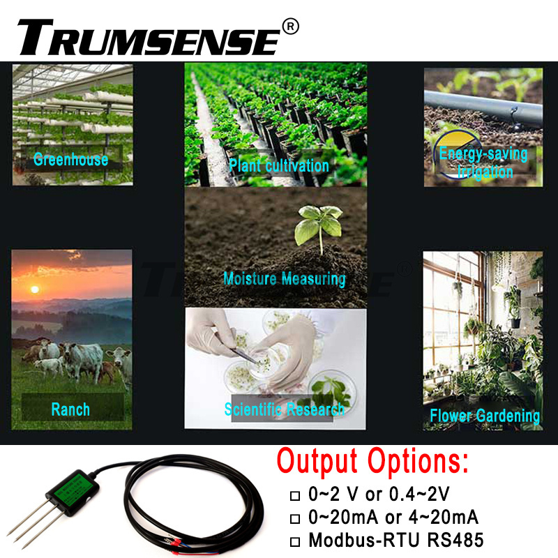 新世代チップ Trumsense 農業用土壌湿度温度センサー - Soil Moisture Sensor のレビューと価格