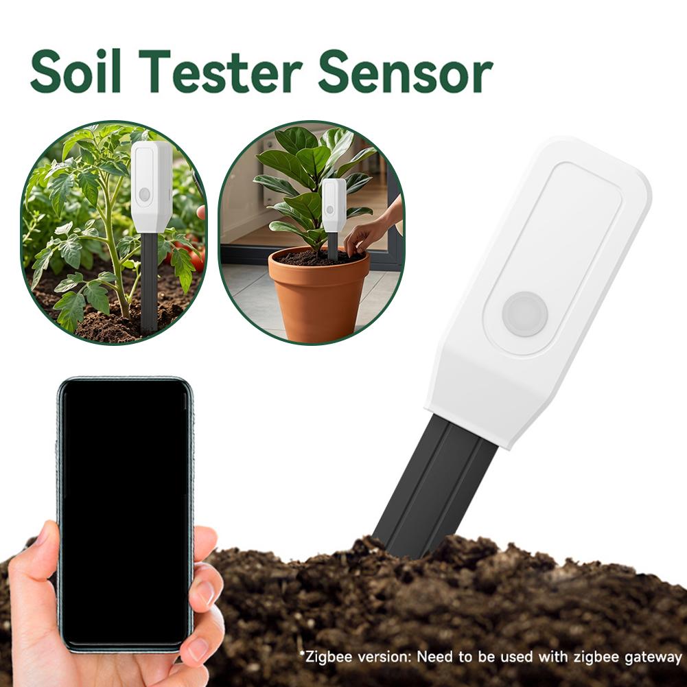 Tuya Zigbee 3.0スマート土壌テスターセンサー、 - Soil Moisture Sensor のレビューと価格