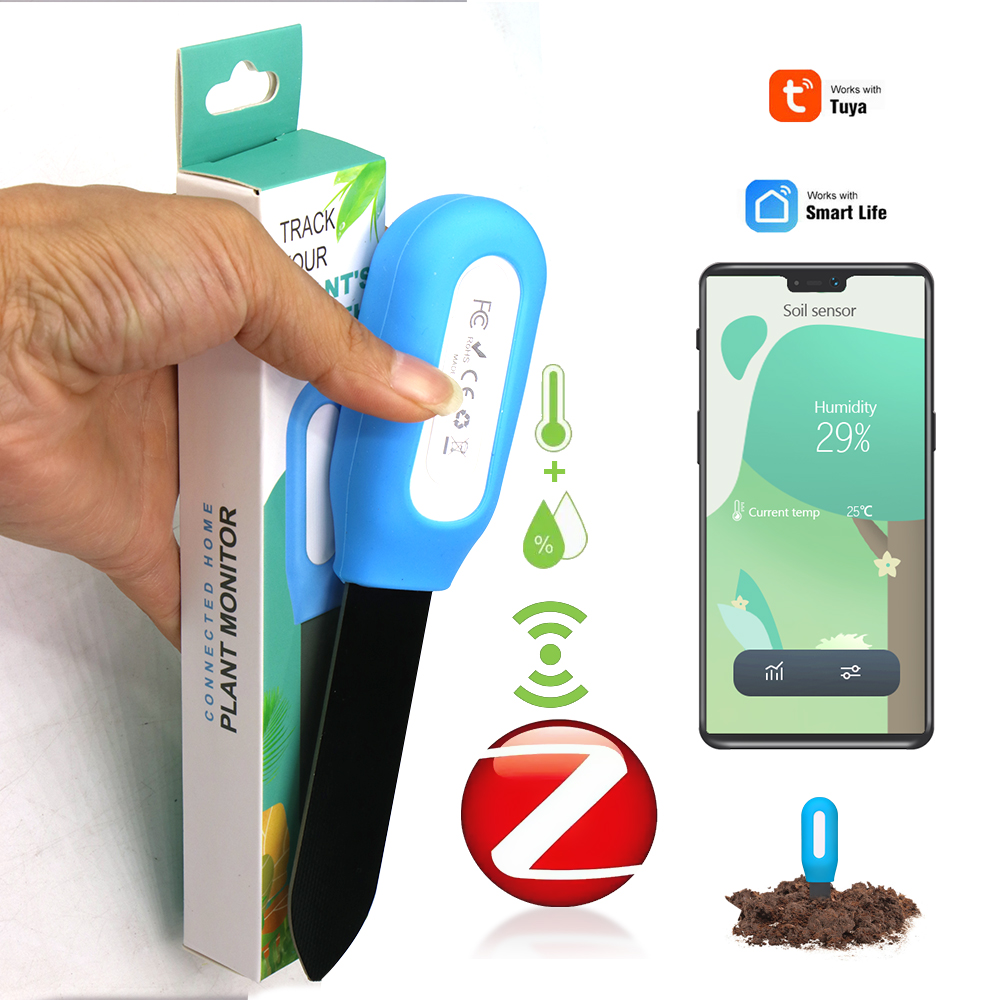 スマート Zigbee 土壌センサー 家庭菜園 温室 植物  - Soil Moisture Sensor のレビューと価格