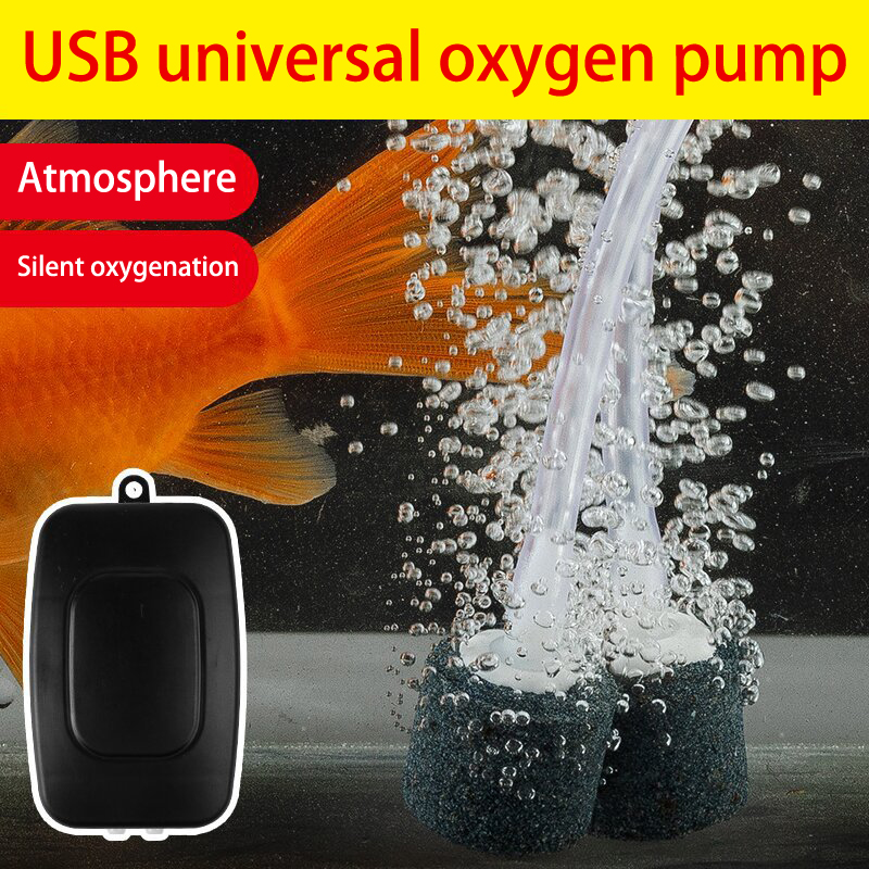 ミニ水族館エアポンプキット,USB,水槽フィルター,空気石, - Aquaculture Aerator Pump のレビューと価格