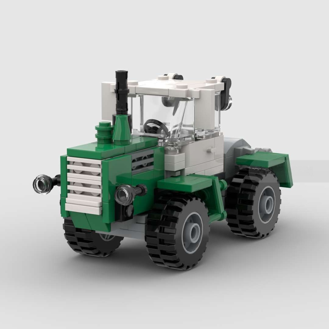 クリエイティブグリーンファームトラクターブリック組み立てセッ - Agriculture Farming Education のレビューと価格