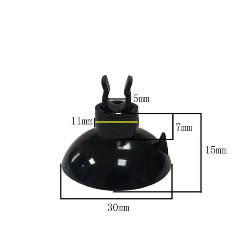 5/10個入り ブラック 水槽用吸盤 エアチューブホルダー  - Aquaculture Aerator Pump のレビューと価格