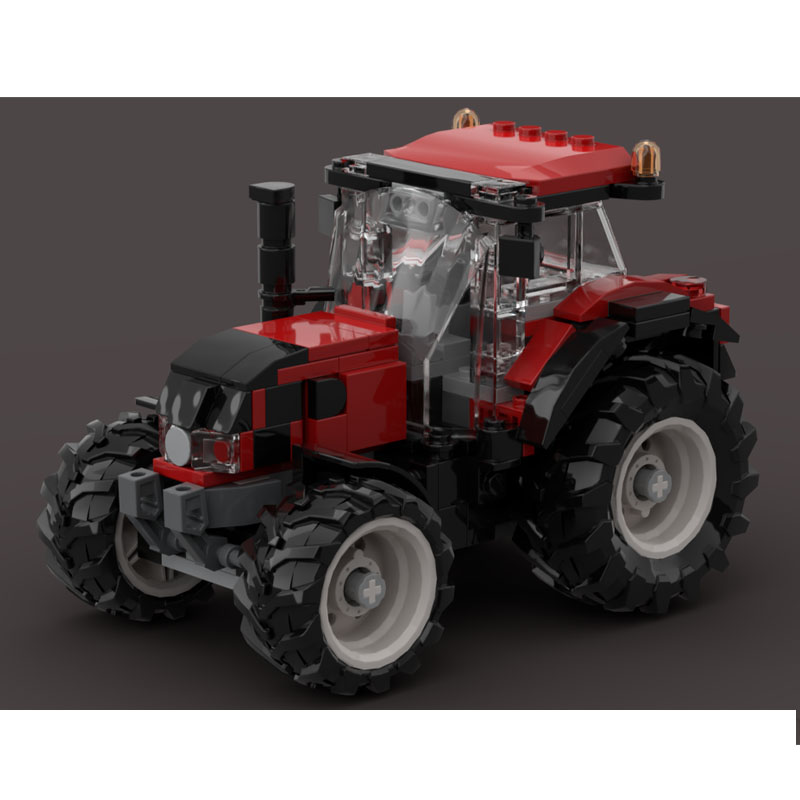シティファーム MOC-271284 赤い農業用トラクター  - Farming Agriculture Model のレビューと価格