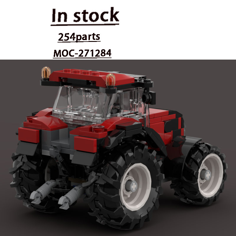 シティファーム MOC-271284 赤い農業用トラクター  - Farming Agriculture Model のレビューと価格