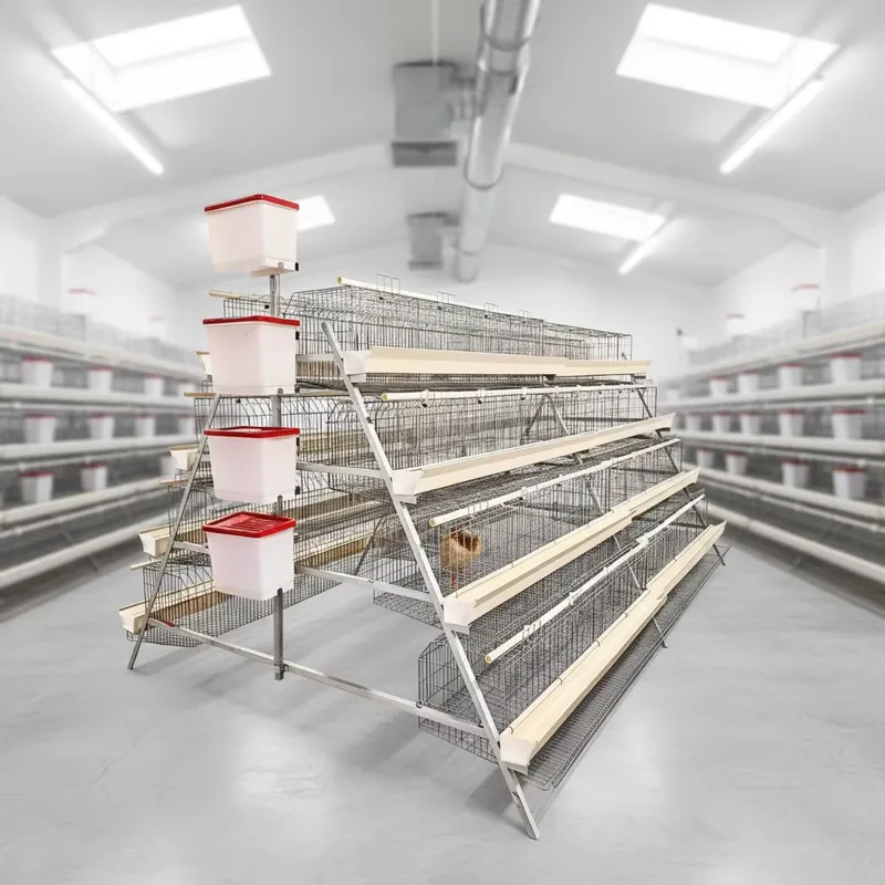 A型バッテリーケージフルセット、飼料トラフ、プラスチック製水 - Farming Africa のレビューと価格