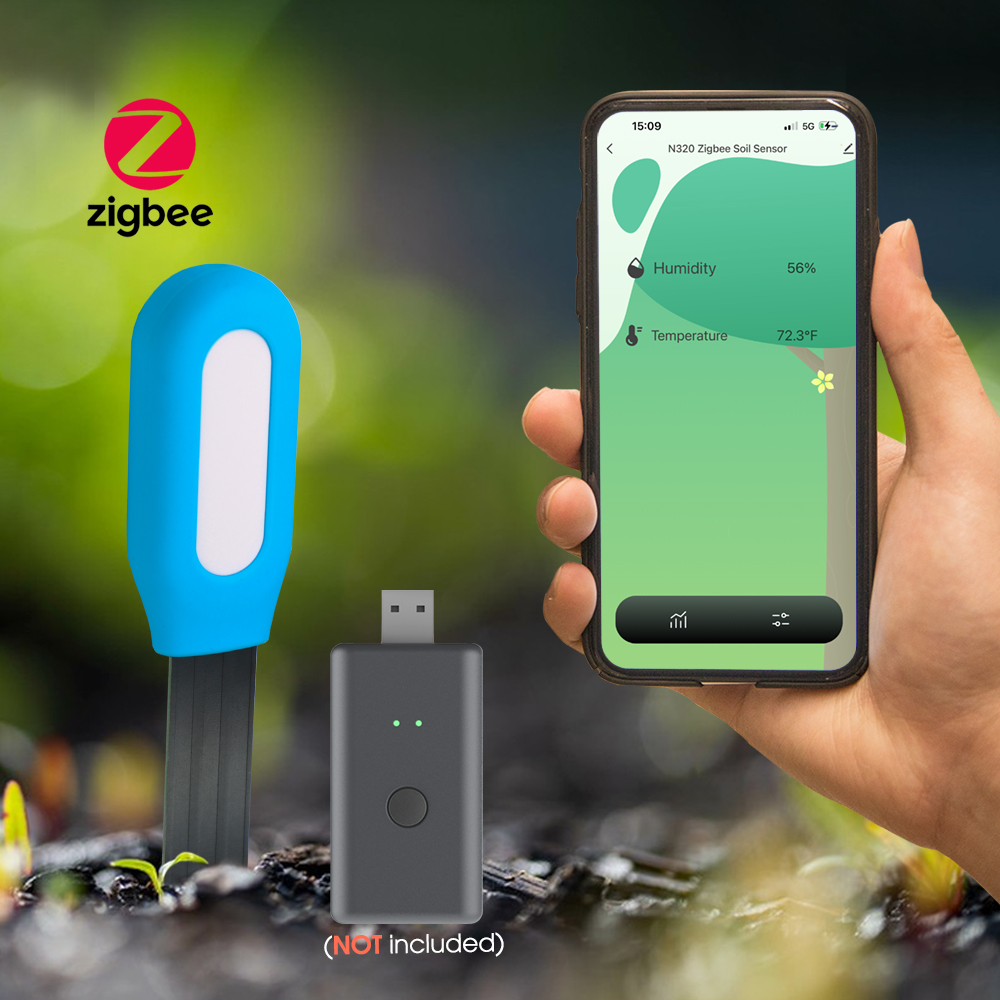 1 個 Tuya Zigbee 土壌センサー湿度温度水分検出 - Soil Moisture Sensor のレビューと価格
