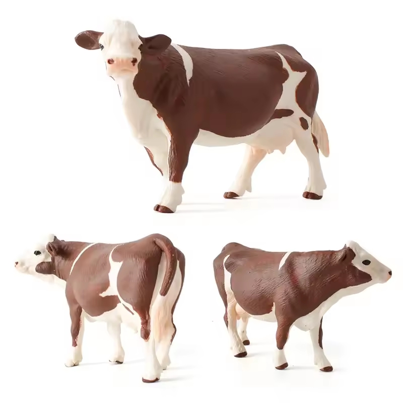 シミュレーションかわいい家畜乳牛牛子牛アンガス雄牛水牛モデル - Farming Africa のレビューと価格