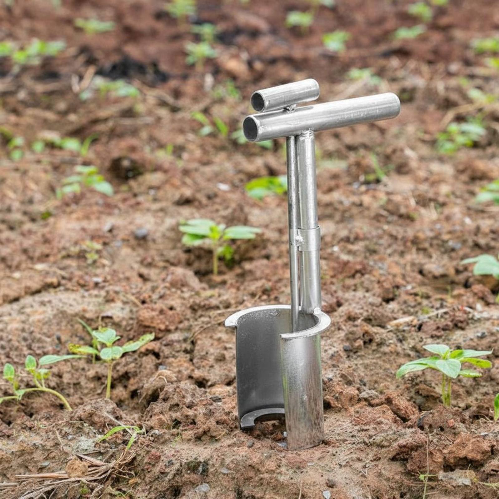 野菜移植ツール 正確な掘削 手動式植栽機 野菜植え付けツール - Vegetable Transplanter のレビューと価格