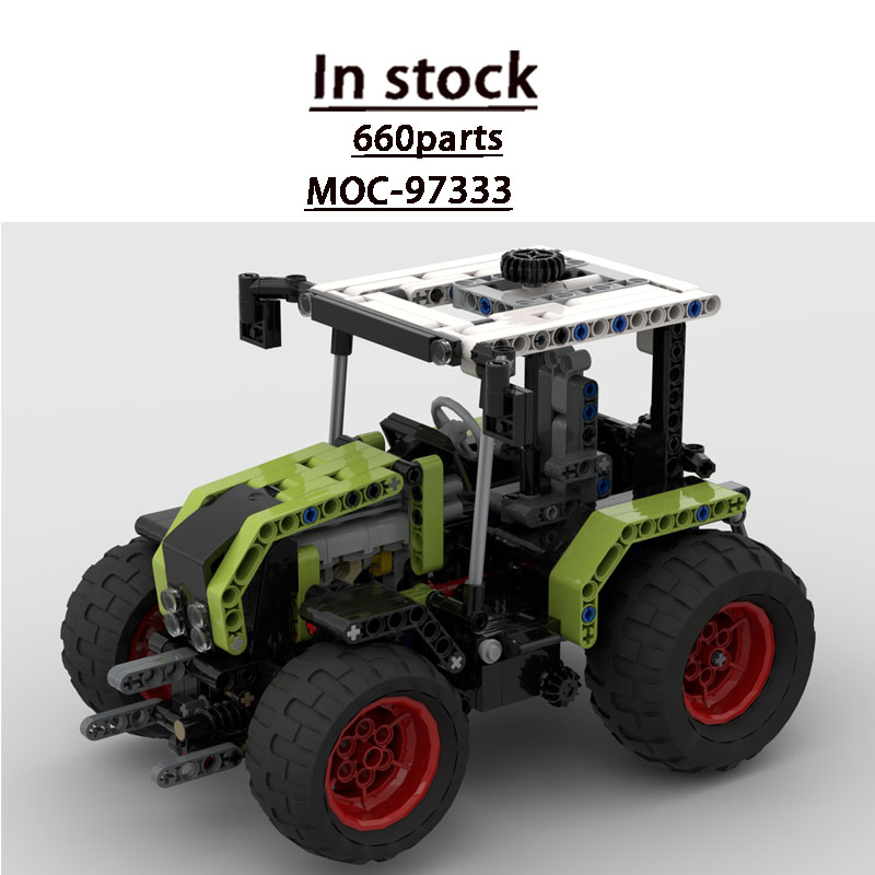 MOC-97333 都市農場農業トラクター ビルディングブロ - Farming Agriculture Model のレビューと価格