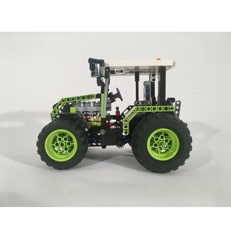 MOC-97333 都市農場農業トラクター ビルディングブロ - Farming Agriculture Model のレビューと価格