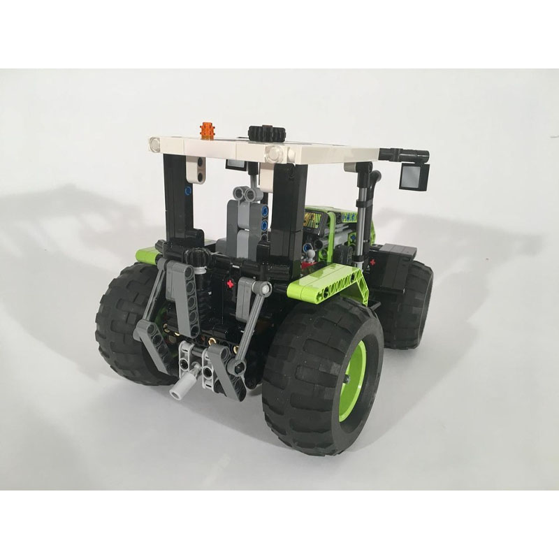 MOC-97333 都市農場農業トラクター ビルディングブロ - Farming Agriculture Model のレビューと価格