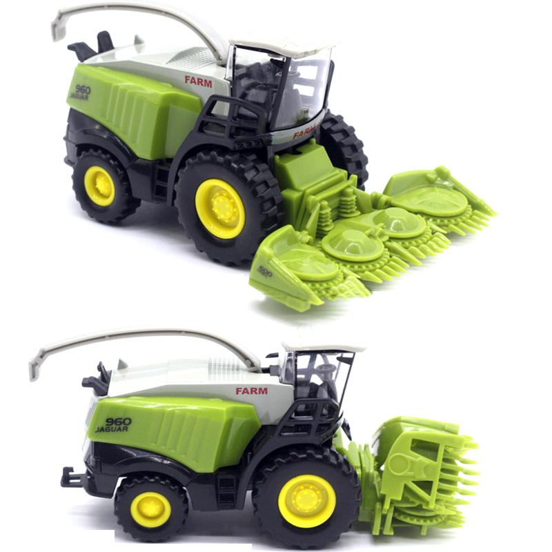 B075 金属農場トラック農業ハーベスター車モデル子供のおも - Agriculture Farming Education のレビューと価格