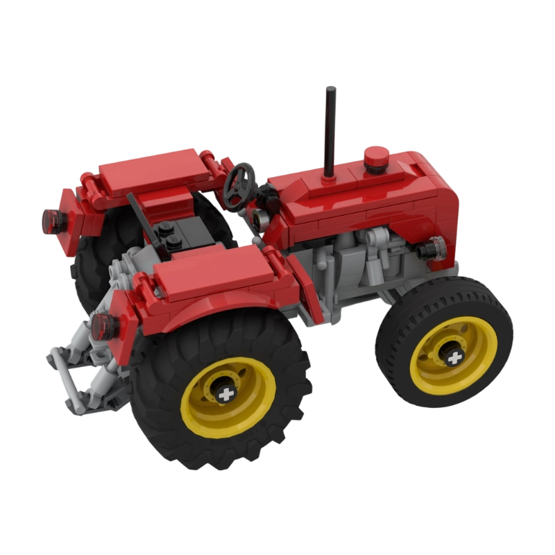 トラクター用牽引式ディスクモアコンビ MOCビルディングブロ - Farming Agriculture Model のレビューと価格