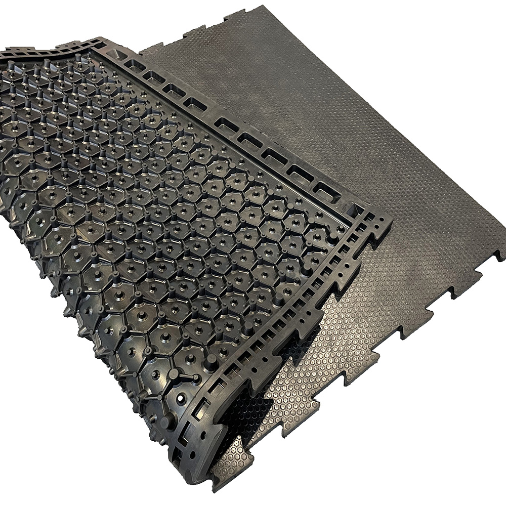 牛舎用新型クッションハニカムキュービクルラバーマットレス、牛 - Cow Mat Rubber のレビューと価格