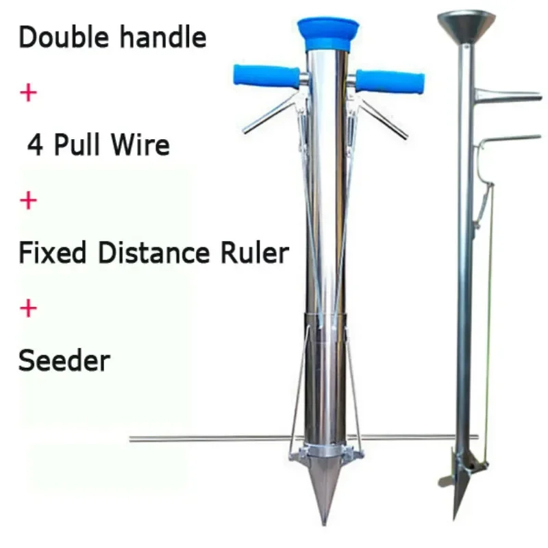 ガーデンシードラー移植機 手動式野菜苗植え付け機 種まき機  - Vegetable Transplanter のレビューと価格