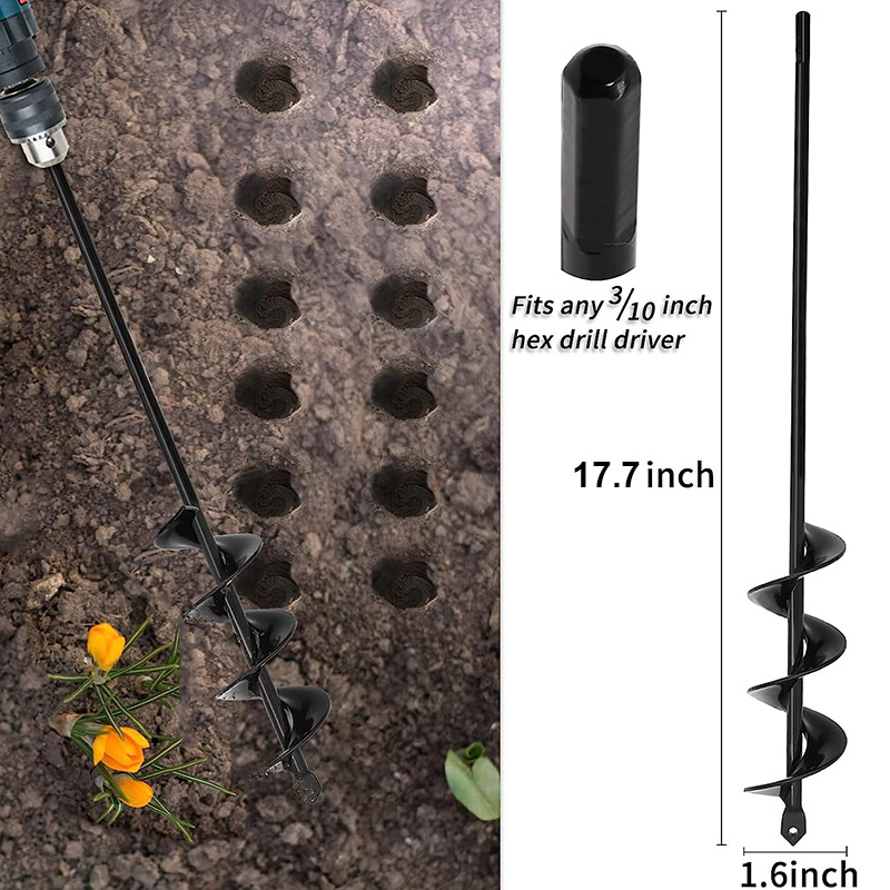 ガーデンアースオーガースパイラルドリルビット（花や野菜の植え - Vegetable Transplanter のレビューと価格
