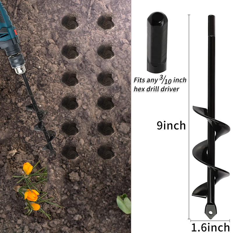 ガーデンアースオーガースパイラルドリルビット（花や野菜の植え - Vegetable Transplanter のレビューと価格
