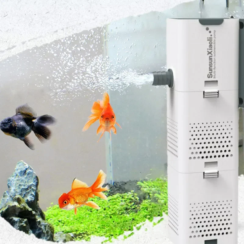 3 で 1 水族館フィルターポンプ水族館エアポンプウェーブポ - Aquaculture Aerator Pump のレビューと価格