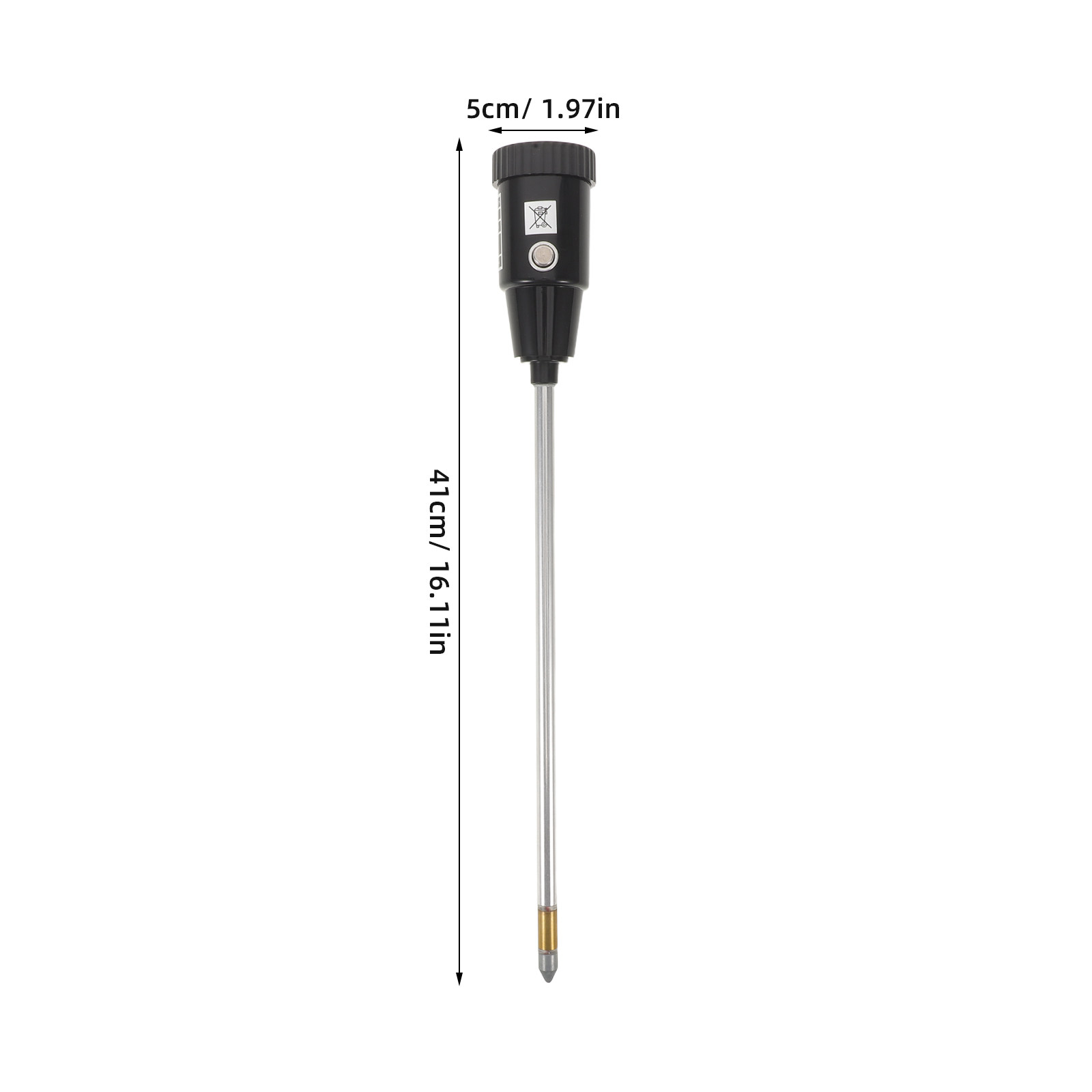 土壌水分計（PH測定機能付き）12インチプローブ、デュアルセ - Soil Moisture Sensor のレビューと価格