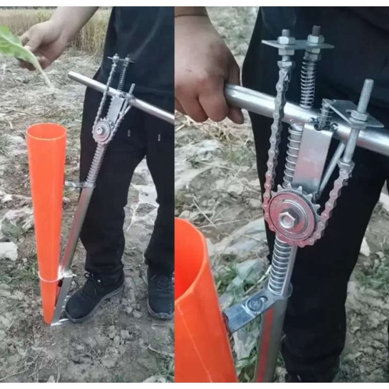 農業用苗移植機、トマトやピーマンの苗植え用園芸植栽ツール - Vegetable Transplanter のレビューと価格