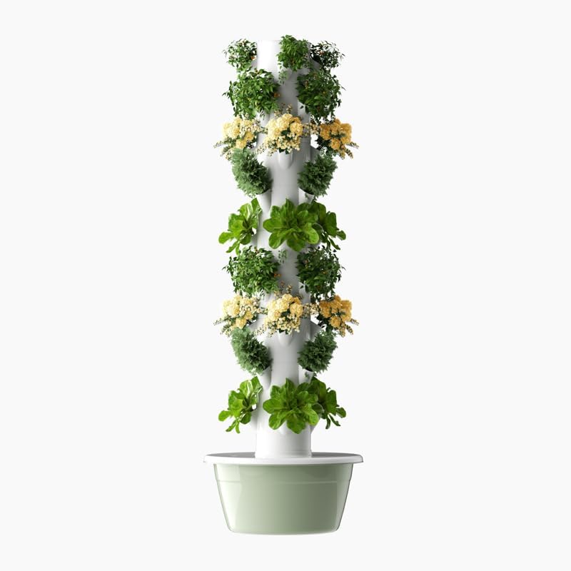 垂直水耕栽培タワー エアロポニックタワー 果物と野菜用 9層 - Vegetable Transplanter のレビューと価格